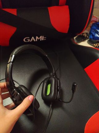 Cascos gaming con micrófono