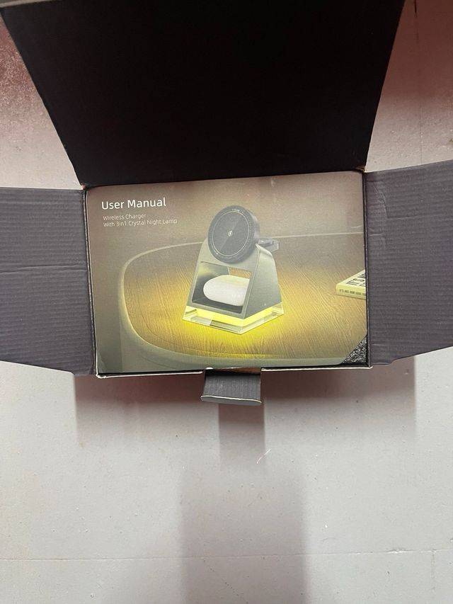 Cargador Inalámbrico Magnético 3 en 1