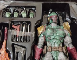 Figura Boba Fett Star Wars Play Arts Kai - 30cm