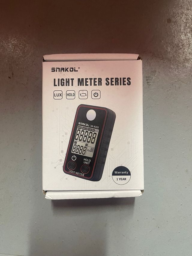 Medidor de luz SNAKOL SK-8201