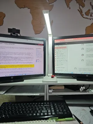 Lámpara LED Escritorio Blanca