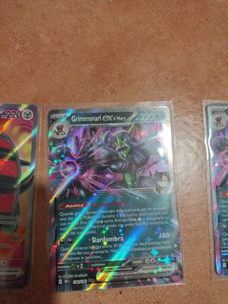 4 carte Pokemon originali