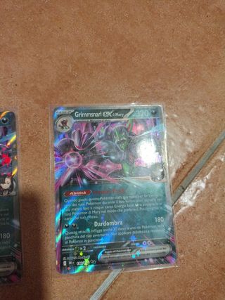 4 carte Pokemon originali