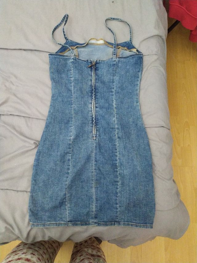 Vestido de mezclilla corto
