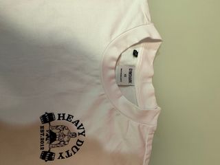 Camiseta Gymshark Heavy Duty Blanca