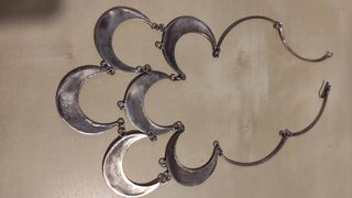 Collar Luna con Incrustaciones