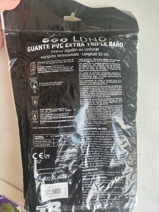 Guantes Protección Química TB E impermeable.