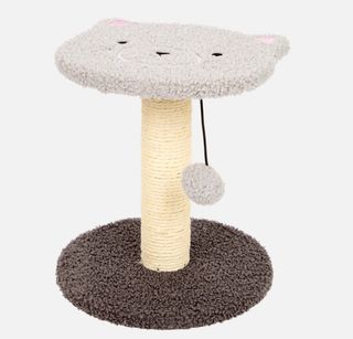 Rascador para gatos con árbol y juguete