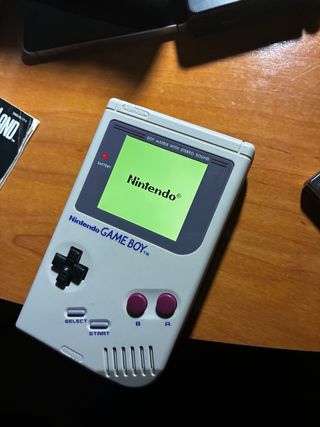 Nintendo Game Boy Fat REP Gris IPS