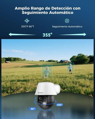 Camara solar de vigilancia exterior con SIM