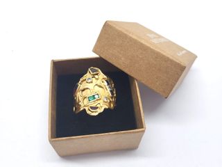 anillo oro 18k con piedra