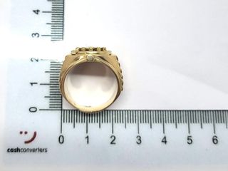 anillo oro 18k con piedra