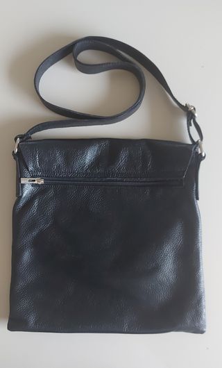 Borsa uomo in pelle nera