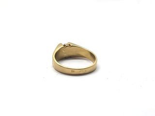 anillo oro 18k con piedra