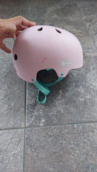 Casco SFR Ajustable Rosado XXS-XS