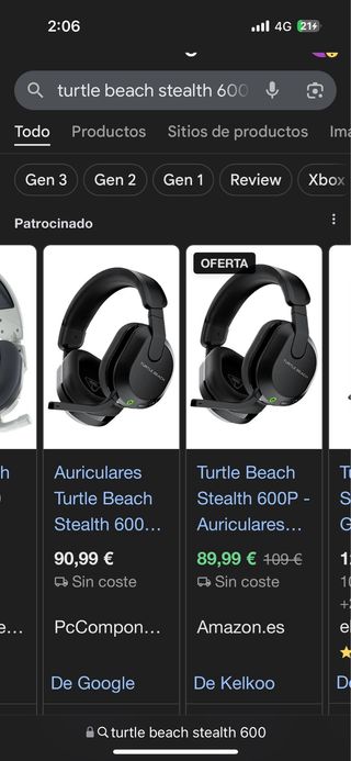 Turtle Beach Stealth 600 poco uso