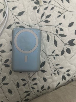 Cargador Inalámbrico iPhone Azul