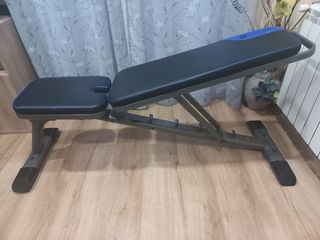 BANCO PESAS MUSCULACION PLEGABLE ROBUSTO 250KG