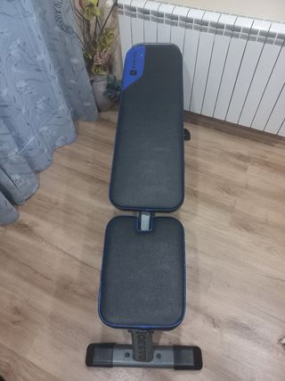 BANCO PESAS MUSCULACION PLEGABLE ROBUSTO 250KG