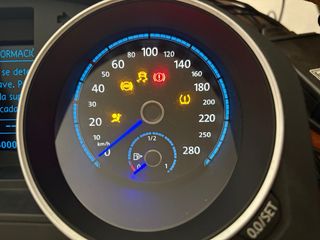Cuadro instrumentos Scirocco Blue Edition