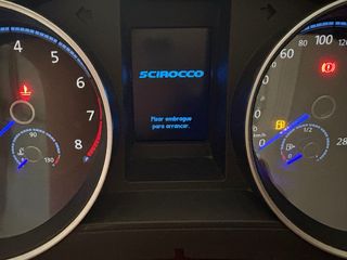 Cuadro instrumentos Scirocco Blue Edition