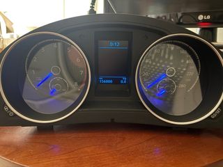 Cuadro instrumentos Scirocco Blue Edition