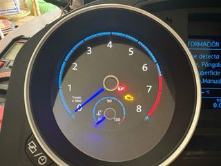Cuadro instrumentos Scirocco Blue Edition