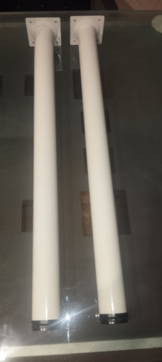 Patas para mesa Ikea blancas