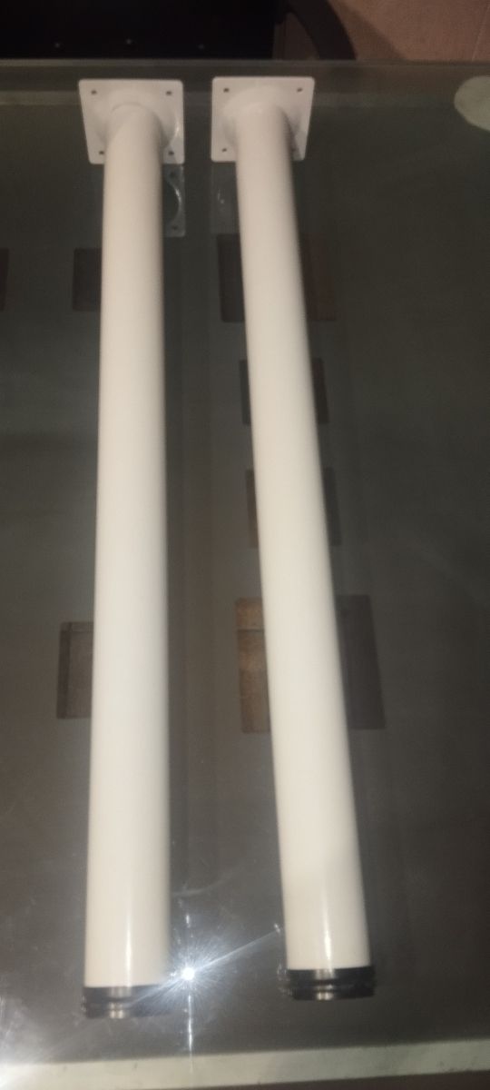 Patas para mesa Ikea blancas