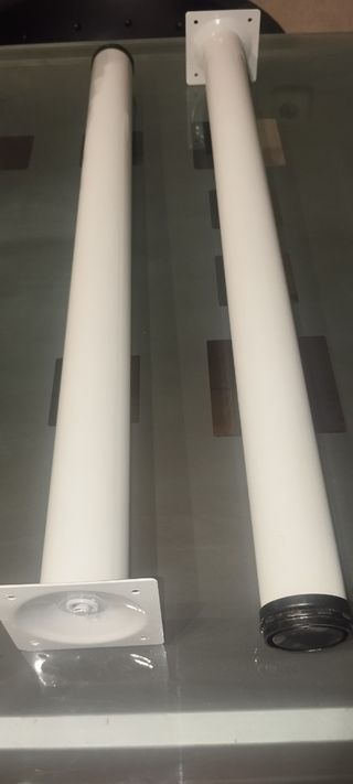 Patas para mesa Ikea blancas
