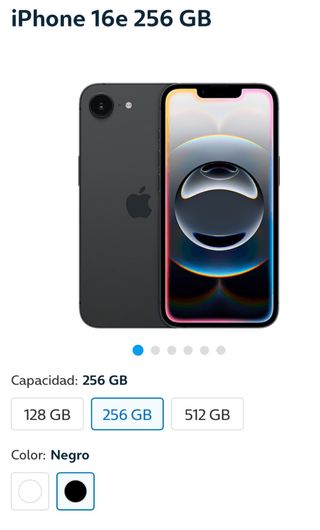 iPhone 16e 256 GB Negro
