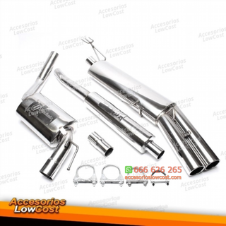 Sistema de escape TA Technix de acero inoxidable