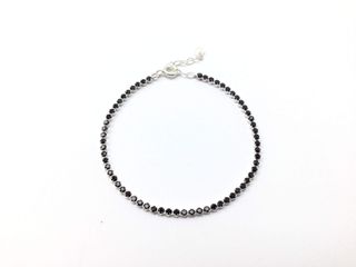 pulsera plata 925mm con piedra con circonita,