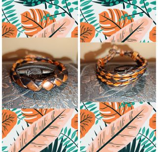 Pulseras artesanales trenzadas