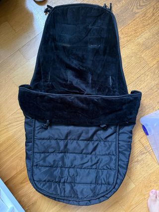 Saco para silla de paseo negro