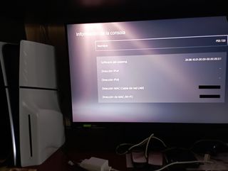 Consola PS5 Slim y lector activado Firmware 10.01