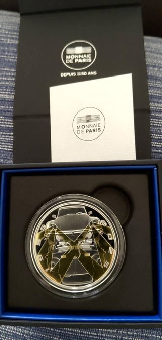 DS AUTOMÓVEIS
Moeda de Prata 10€  -  Ano de Prova 