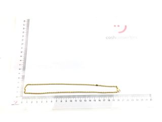 cadena oro 18k 21cm