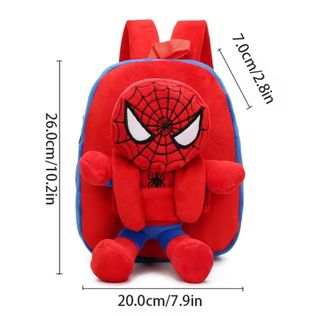 Original pequeña mochila peluche de Spiderman.