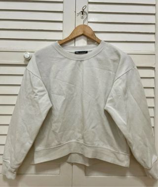 Sudadera Zara Blanca
