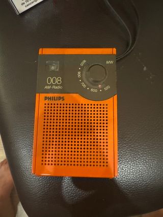 Radio Philips 008 AM Naranja