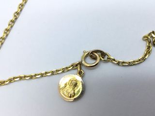 cadena oro 18k 36cm