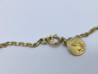 cadena oro 18k 36cm