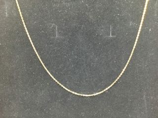 cadena oro 18k 21cm