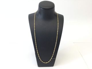cadena oro 18k 22cm