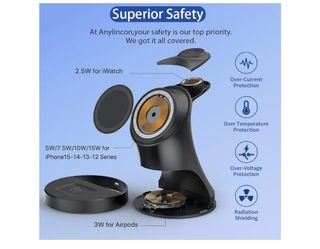 Cargador Inalámbrico Apple iPhone y Watch