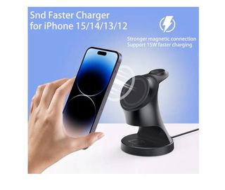 Cargador Inalámbrico Apple iPhone y Watch