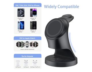 Cargador Inalámbrico Apple iPhone y Watch