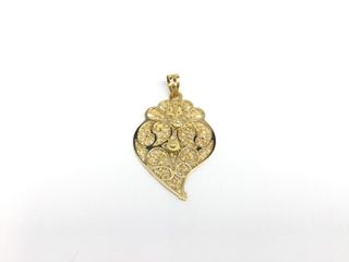 colgante oro 19k