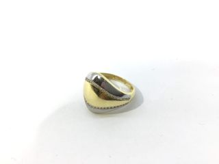 anillo oro 18k con piedra con circonita